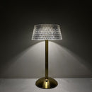Dormitory Eye Protection Dimmable for Bedside Table Lamp LED Crystal Hat Shape