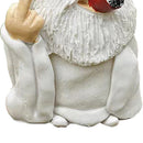 Funny Smoking Dwarf Garden Sculpture Ornaments Gnome Statue Home Yard Decor