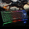 K87 LED Breathing Backlit 87 Keys Mechanical Feeling Gaming USB Wired Keyboard