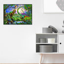 5D DIY Full Drill Diamond Painting Forest Dinosaurs Cross Stitch Embroidery