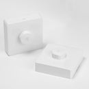 White Professional Adjustable Light Switch Brightness Controller Lamp Dimmer