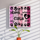 DIY Diamond Painting Kits Full Round Drill Home is Cat Are Home Decoration Gifts