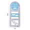 Mathematical Stereo Geometry Template Geometric Drawing Ruler for School Office