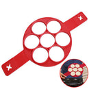 Silicone Non Stick Flipper Pancake Pan Perfect Breakf Maker Egg Omelette T hot.