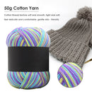 Soft Gradient Color Baby Milk Cotton Yarn DIY Hat Sweater Crochet Knitting Yarn