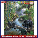 Animal 5D DIY Full Round Drill Diamond Painting Home Decor Manual Art Beadwor