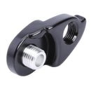 Bicycle Rear Derailleur Hanger Extension Gear Tail Hook Extender (Black)