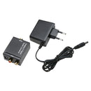 Analog L/R to Digital SPDIF Coaxial Coax RCA & Optical Toslink Audio Conver