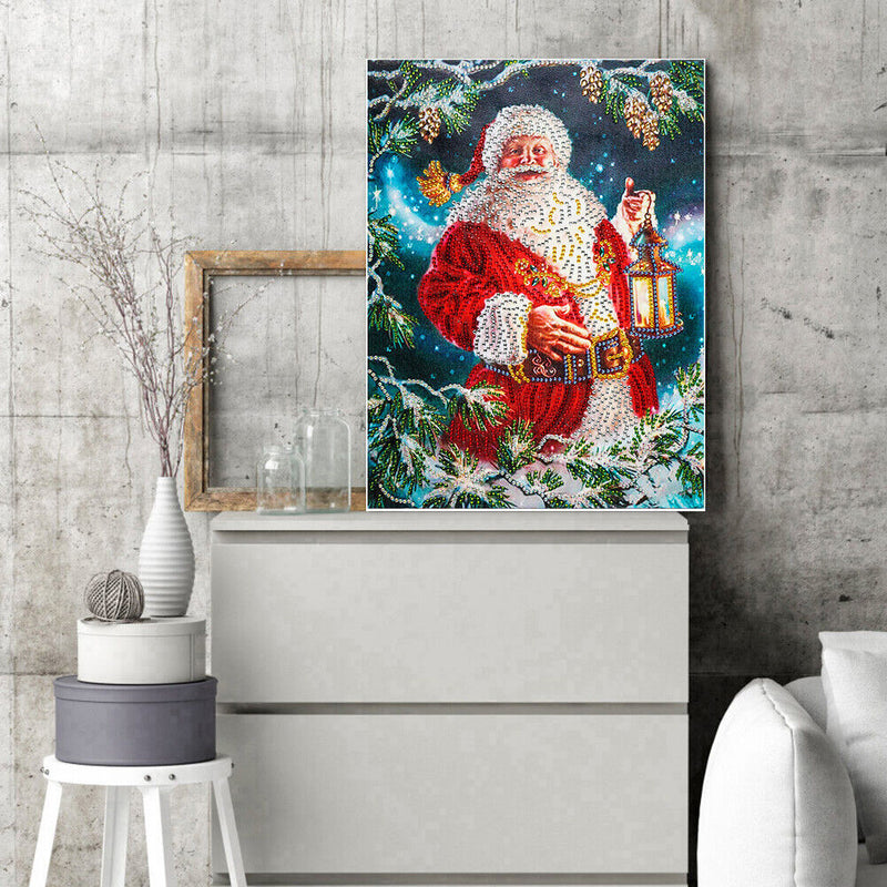 Diamond Painting Santa Claus Part Special Shape Drill Handicrafts (D1122) Newly