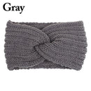 Hair Accessories Knitted Headband Ear Warmer Headband Cross Knot Hairband