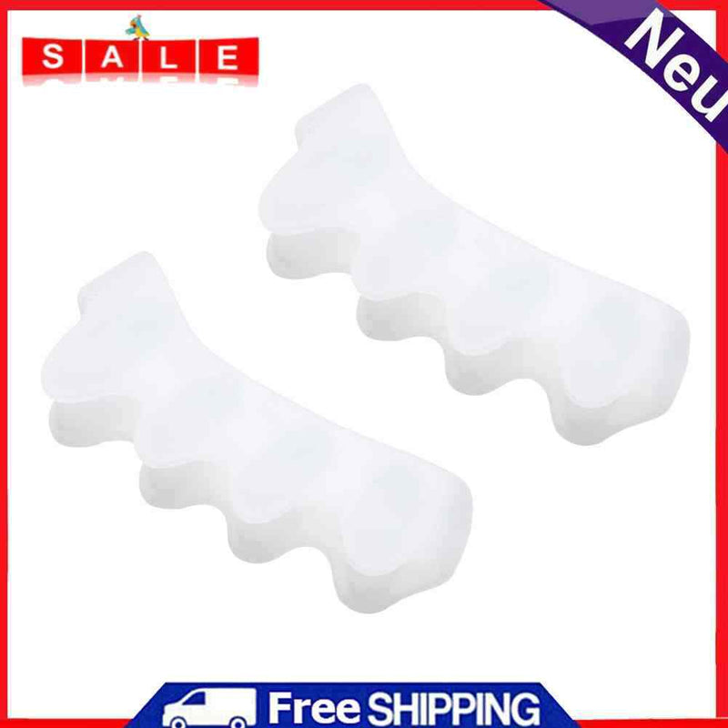 Silicone Foot Care Gel Bunion Protector Toe Separators Correctors Hallux