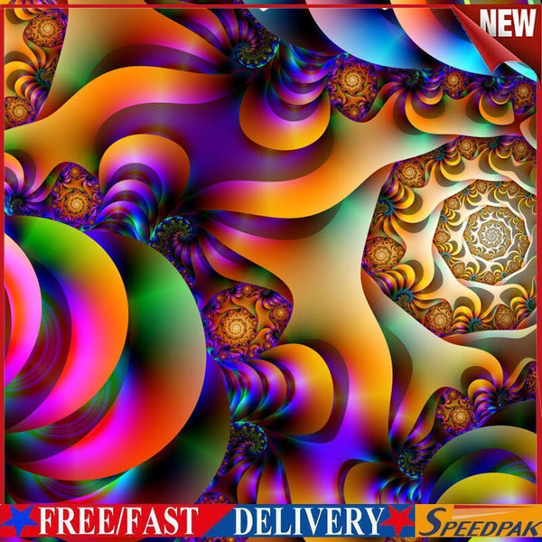 5D DIY Full Drill Diamond Painting Cross Stitch Embroidery Kit (Abstract07) #F