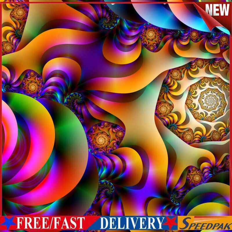5D DIY Full Drill Diamond Painting Cross Stitch Embroidery Kit (Abstract07)