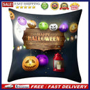 Halloween Linen Pillow Slip with Zipper Non-Fading Pillowcase Comfy Pillow
