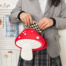 Funny Mushroom Shape Messenger Shoulder Bag Cute Cartoon Girl Cross Body Satchel
