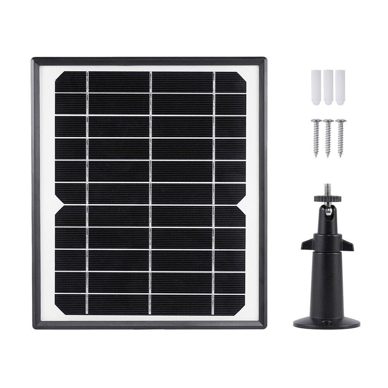 10W 5V IP65 Waterproof Solar Panel for Wireless Outdoor Security Battery Ca