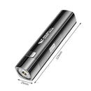 LED Flashlight 280LM Bright USB 3 Fashion Outdoor Home Camping Torch (Black)