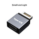 Motherboard Type E to Type C Adapter Desktop Computer PC Connector Part (A)