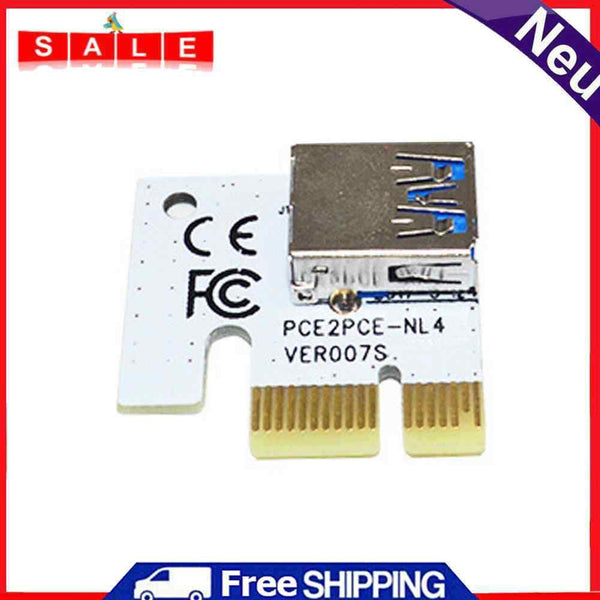 PCIE 1X to 16X Extender Card PCI Express Adapter for PCIe Riser Mining BTC Miner