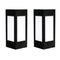 Solar Fence Post LED Cap Light Waterproof Street Garden Lamp (Warm White)