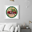 Frameless Oil Paint By Numbers DIY Christmas Picture Craft Home Decoration Kit