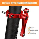 Bike Water Bottle Holder Adapter Double Screws MTB Cup Rack Clip (Red) Newly