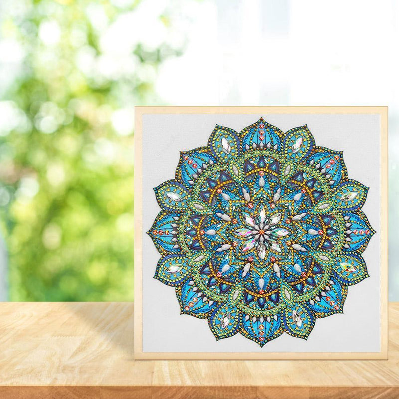 5D DIY Special Shaped Diamond Painting Mandala Cross Stitch Kits (DZ230)