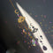 #A 1/5pcs Crystal Wind Chime Hanging Ornament Window Curtains Pendant Jewelry De
