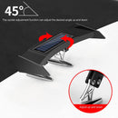 12V Mini Solar Tail Light LED Car Rear Spoiler Flashing Warning Waterproof