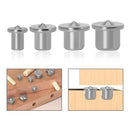 4pcs Log Furniture Positioning Dowel Wood Centre Point Marker Locator Pin