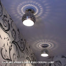 Balcony Hallway Light Fixture Iron Ball Art Porous 15CM Ceiling Lamp Simple