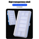 Double layer fishing gear box 11 compartments fishing bait bait hook cords