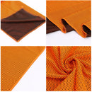 Cold Sports Towel Summer Outdoor Fitness Quick Dry Cooling Towel (Orange)