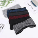 Women Girls Ear Warmer Running Headband Winter Sweatband Ponytail Headband