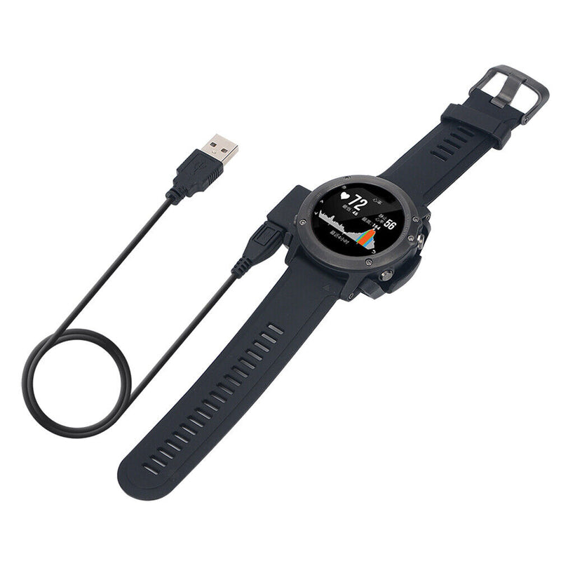 Replace Garmin Fenix Cradle Dock + USB Data Cable Sync Calculate 3h