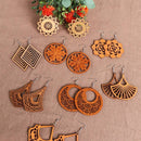 Jewelry Wood Earrings Wooden DIY Dangle Earrings Earring Making African Pendant