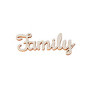 Alphabet Tree Crafts Home Decor Family Word Wooden Letters DIY Decorations