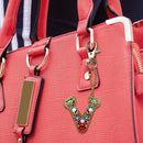 DIY Key Chain Diamond Painting Letters Women Bag Keyring Pendant Gift (V) Newly
