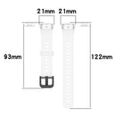 Watch Strap for HUAWEI HONOR Band 6 TPU Wristband Replacement Belt (White) Newly