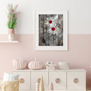 Diamond Painting White Flower Full Round Drill Picture of Rhinestone DIY Dr