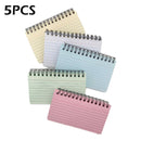 5pcs Small Mini Little Bound Notebook Notepad Note Paper Pad Lined Ruled`