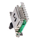 5 Way Electric Guitar Pickup Selector Switch Switch Lever Switch Black Stringed M
