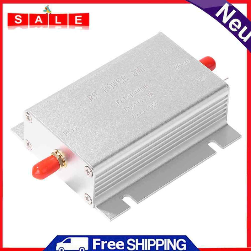 2.5W RF Power Amplifier 1-1000MHz Radio Power Amplifier Wireless Remote Control
