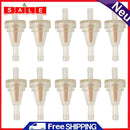 10x 1/4 inch Motorcycle Inline Gas Fuel Filter for ATV UTV Snowmobil Universal