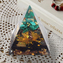 Crystal Energy Generator Orgone Pyramid Spiritual Heal Orgonite Stone (A) Newly