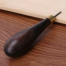 DIY Leather Craft Sandalwood Rhombus Leather Reaming Awl Tool (M) Newly