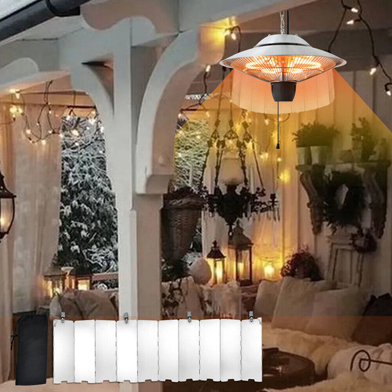 Heat Resistant Aluminum High Temperature Reflector Shield for Outdoor Courtyard