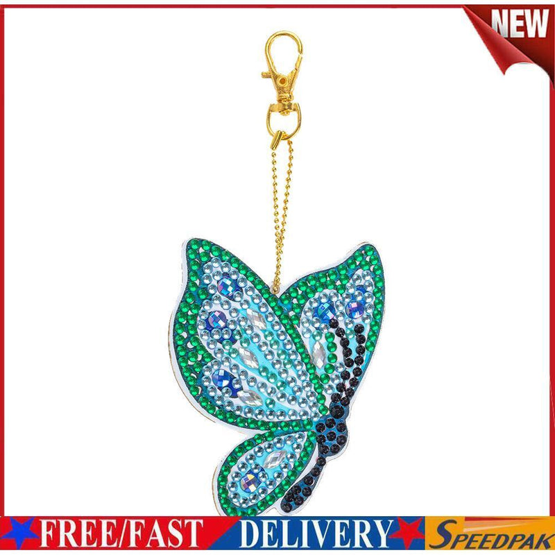Calf 5D Diamond Painting Keychain Slap Luminous DIY Bag Pendant (dsk009)