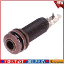 1pc Bronze Copper End Pin Output Jack For Acoustic Electric Guitar Bass