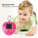 Electronic Pet Game Hearts Nostalgic Virtual E-pet Interactive Toys (Pink)